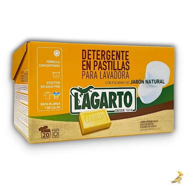 Detergente en Pastillas Lagarto