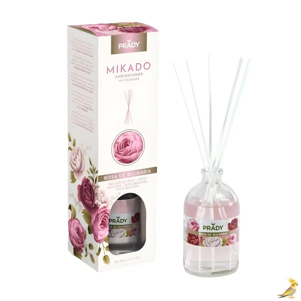 Prady Mikado – Home Fragance Ambientador 100 ml 3.4 Fl OZ (Diferentes Aromas)