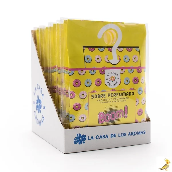 Caja de Sobres Perfumados – Hogar la Casa de los Aromas – Aroma Chocolate – Ideal para Cajones, Armario y Espacios Cerrados – 12x100ml