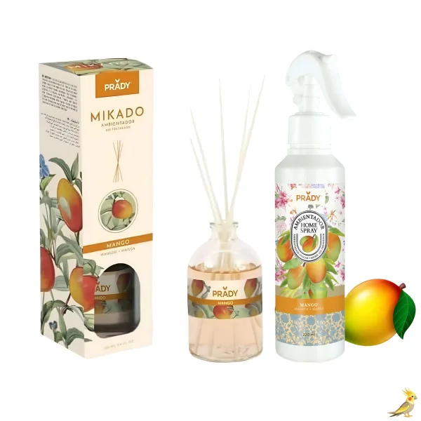 Prady Home Fragrance – Ambientador Air Freshener – MANGO – 100 ml 3.4 Fl OZ