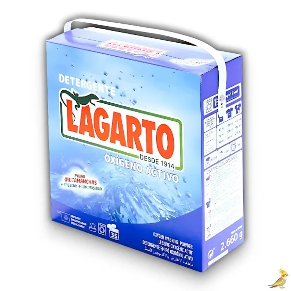 Detergente Lagarto Oxígeno Activo