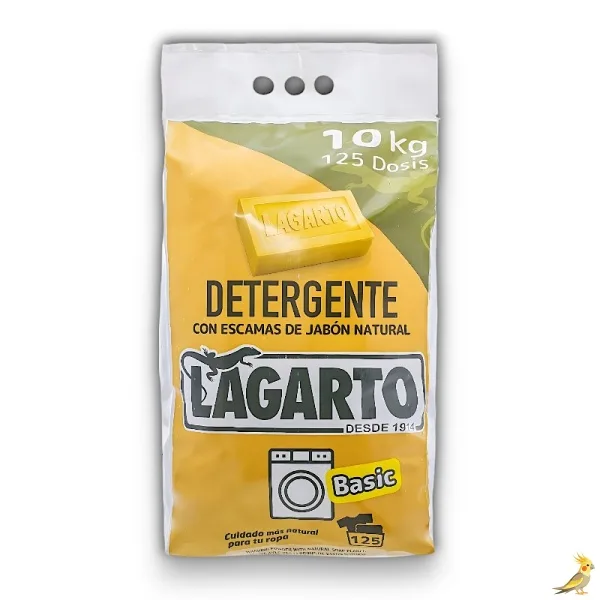 Detergente Lagarto con Escamas de Jabón Natural