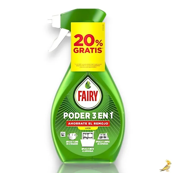 Fairy Lavavajillas 3 en 1 Limón